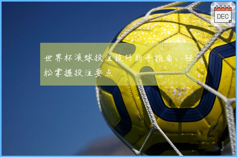 世界杯滚球投注技巧新手指南，轻松掌握投注要点
